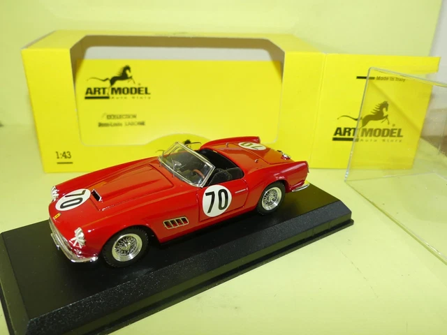 Modèle Réduit Ferrari 250 California - N°17 Sebring 1960 - Échelle 1/43 - Art Model - Occasion