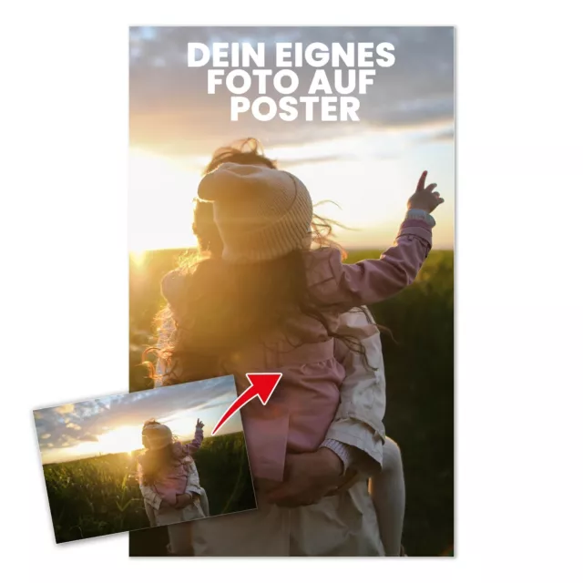 Ihr Foto Motiv Bild als Poster Druck auf Fotopapier - Wunschmotiv Geschenkidee