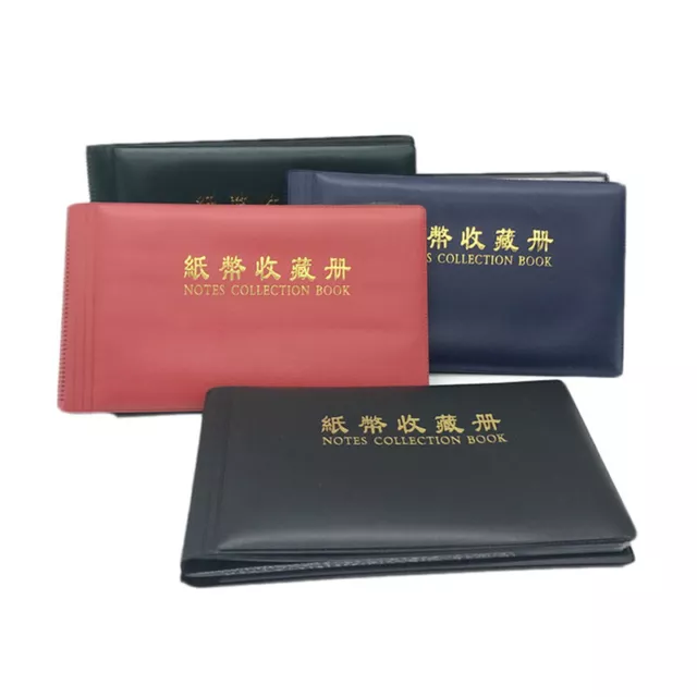 30 Pages Paper Money Collection Album Collection Money Banknote Protective Bag