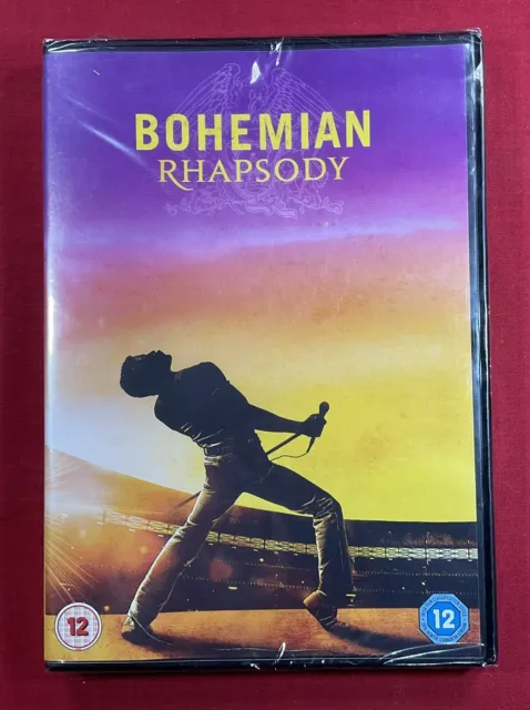 Bohemian Rhapsody, DVD, 2018, Rami Malek, Cert 12 Movie.. New