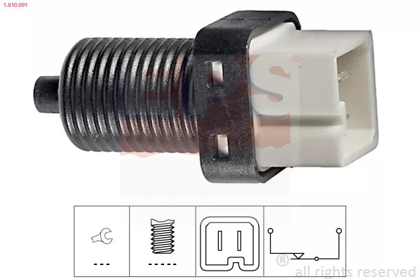 EPS 1.810.091 Brake Light Switch for CITROËN FIAT LANCIA PEUGEOT