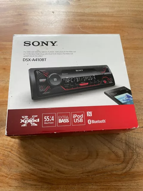 Sony DSX-A410BT Bluetooth And USB Car Stereo
