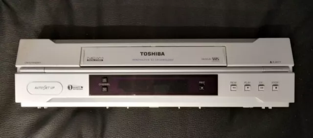 TOSHIBA AC64-00906A VHS Video Cassette Player Recorder Front Cover Panel Fascia