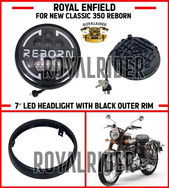 Jante Avant Pour Royal Enfield 500 - Avec Tambour De 7", Diamètre 19", Chrome, Neuve