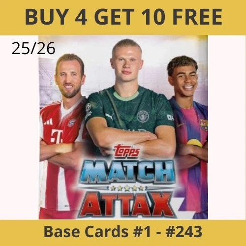 Topps UCC Match Attax Extra 2026 Collectible Cards (Overloaded Box)