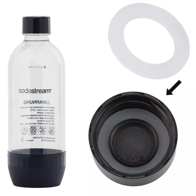 5x Sello o-Ring para Junta de la Cubierta Pet Kuntstoff Botella para Sodastream 2