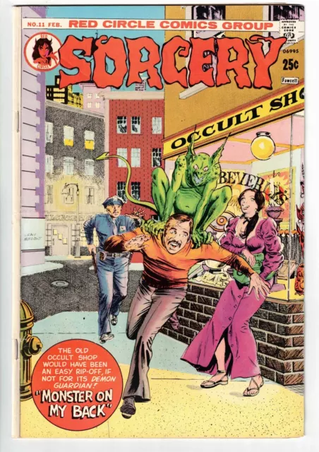 Sorcery (Red Circle Comics) #11 1975 Bronze Age!