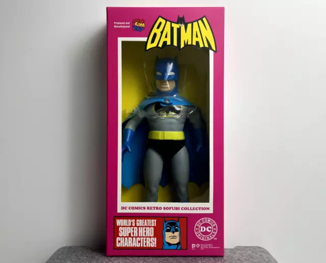 Medicom Toy Batman Sofubi Retro Action Figure