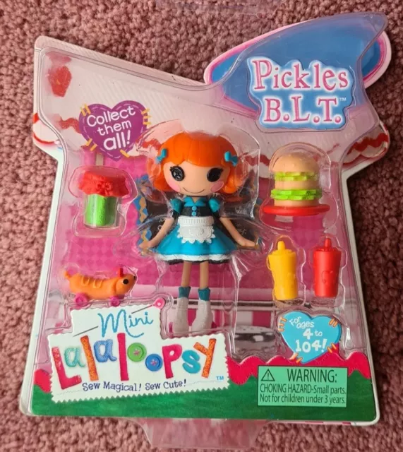 Mini Lalaloopsy Doll - PICKLES BLT - Brand New