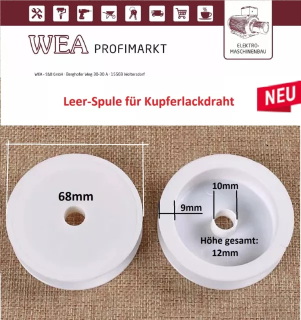 Leerspule Kunststoff