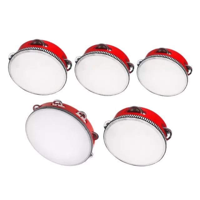 Tambourine for Adults Hand Held Drum Bells Metal Drum Percussion Drum Gifts