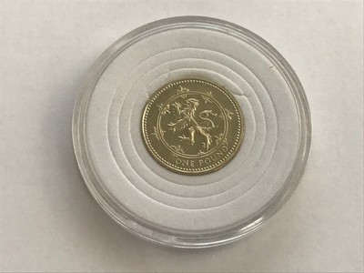 Cardo 1984 Scozzese Cardo Uno 0.5kg Moneta IN Originale Reale come Nuovo Confezione 