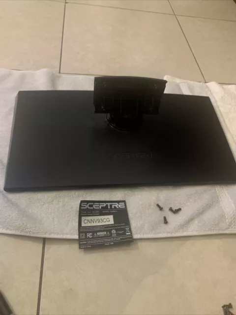 Sceptre TV Model X40 Base Stand w/ Screws
