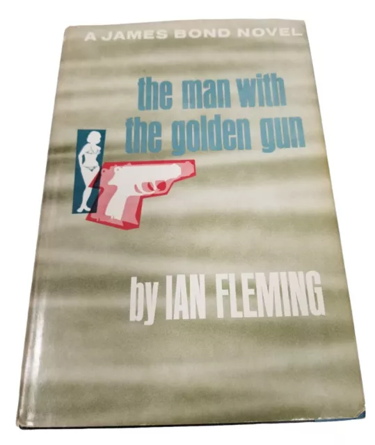 THE MAN WITH THE GOLDEN GUN by Ian Fleming (1965, HC) 1st Edition