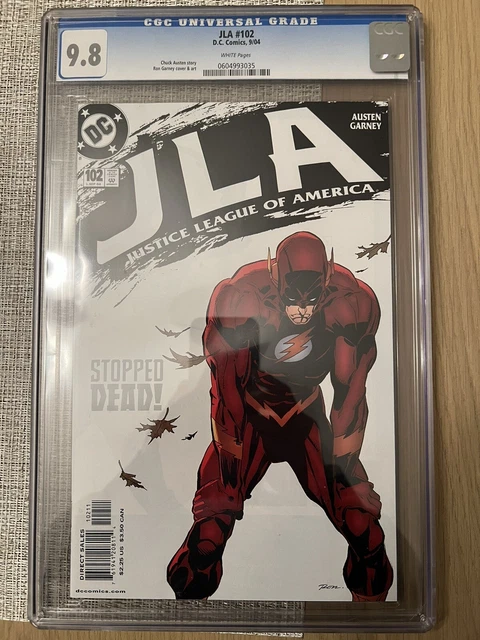 DC Comics JLA #102 Justice League America * CGC 9.8 * Flash