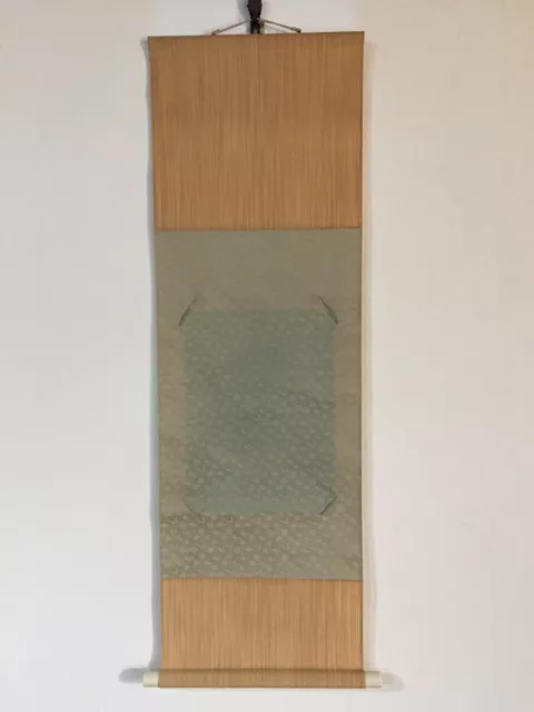 T0252 Japanische Vintage Aufhängbare Scroll Kakejiku Shikishi Papier Kunst Bord