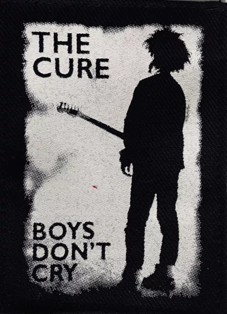 THE CURE (224) Boys Don't Cry patch Robert Smith punk new wave