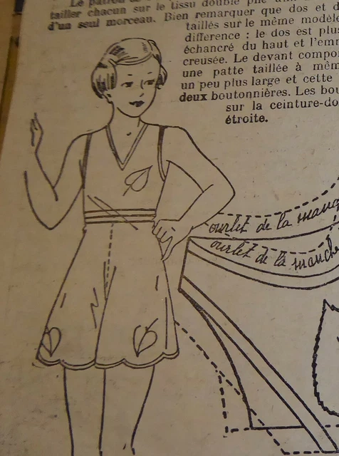 Tenue Vintage Pour Poupée Bleuette, Fabrication Française, Occasion – Parfait Pour Collectionneurs