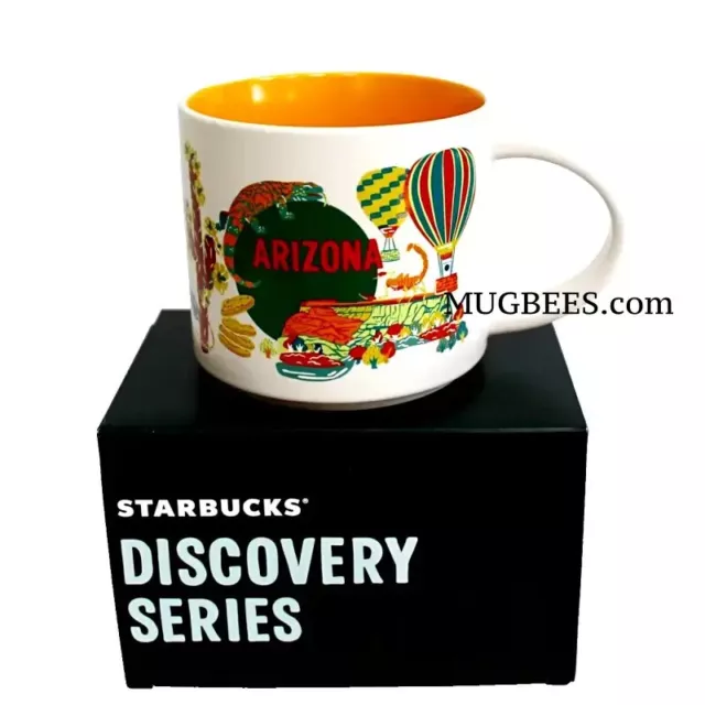 Starbucks Discovery Series Arizona Ceramic Coffee Cup Mug 14 oz