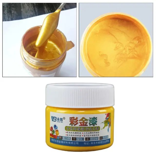100ML METALLIC PEARL Acrylic Paint Gold Silver Resin Pigments for Epoxy  Crafts $13.23 - PicClick AU