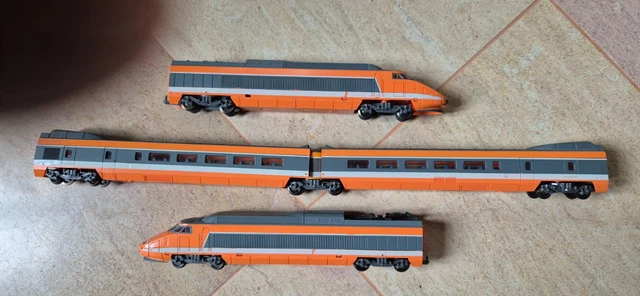 Rame TGV Jouef 2N2 Euroduplex 7 éléments HJ2362 + HJ3004 + HJ3005 - NEUF Et RARE