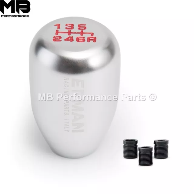 EPMAN Silver 6 Speed Gear Shift Knob For HONDA MAZDA EP3 TYPE R CIVIC