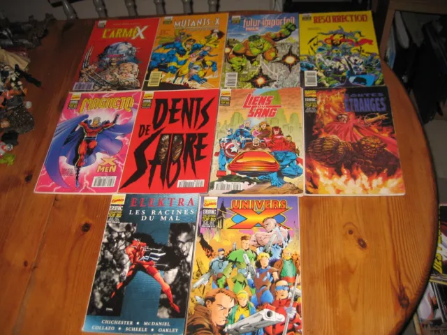 lot 10 TOP BD 26+30 A 34+37+40 A 42 MARVEL SEMIC