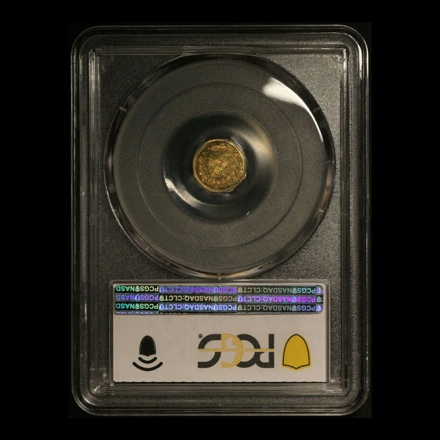 1881 California Gold 50C BG-956 PCGS MS63PL - Only BG-956 PL Certified By PCGS 2