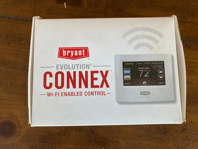 BRYANT EVOLUTION CONNEX Thermostat SYSTXBBECC01-A VERSION 13.02 Wi-Fi  Control $499.99 - PicClick