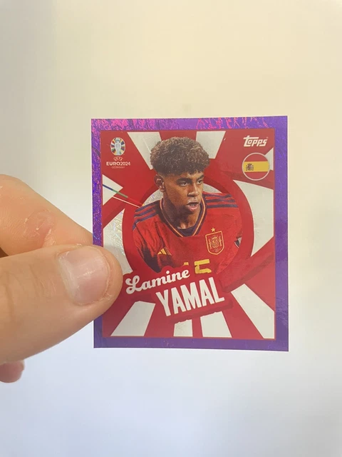 TOPPS EURO 2024 Sticker Harry Kane PURPLE-LILA PARALLEL EUR 1,00 - DE