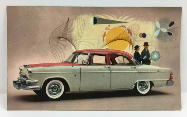 1955 Dodge Car Advertising Postcard