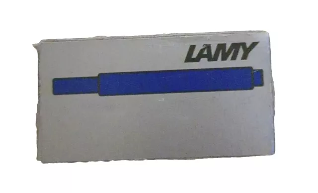 Lamy T-10 Tintenpatronen 5 Stück - Blau (1202077)