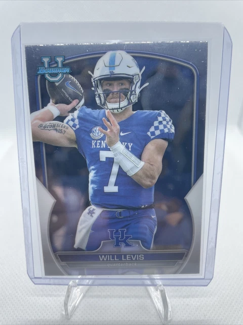 2022 Bowman Chrome University Will Levis #5 Kentucky Wildcats/Tennessee Titans