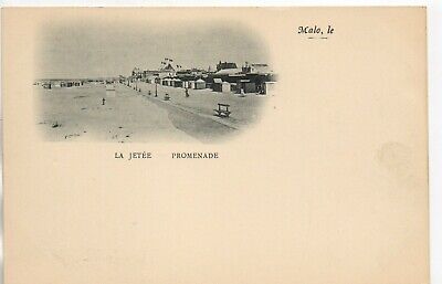 Malo les Bains-nord-CPA 59 - the pier promenade-card 1900