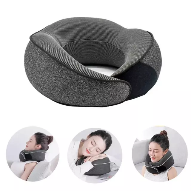 Memory Foam Neck Pillow Cervical Vertebra Portable Noon Break U Type Carry Bag