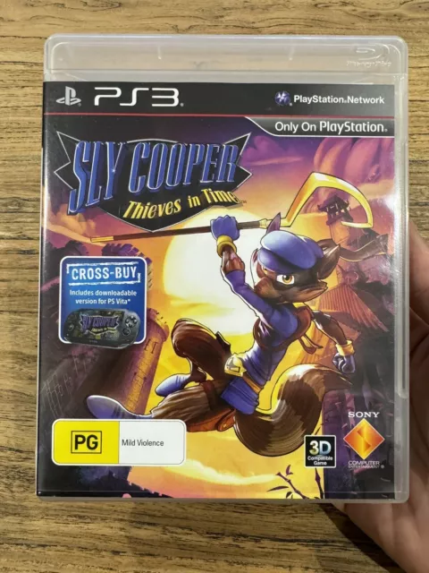 Sly Cooper: Thieves in Time (Sony PlayStation 3, 2013). With Case. Free Ship
