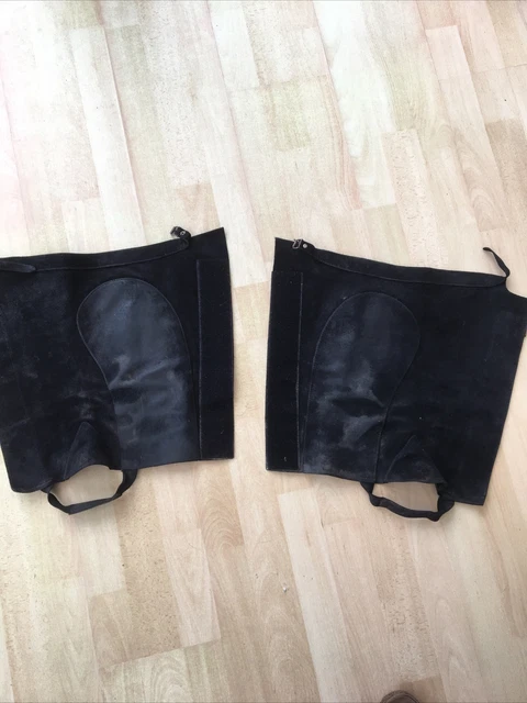 Gambali Da Equitazione AK | Micro Pelle Scamosciata Lavabile | Taglie XS-5XL - Foto 12