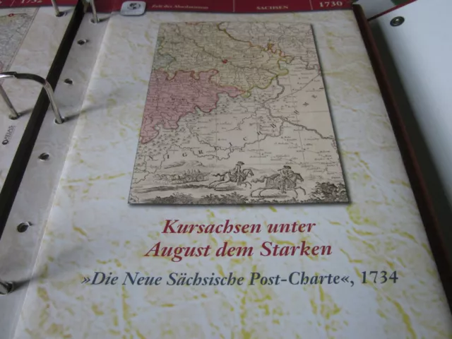Dtsch.Geschichte in Historischen Karten 1730 Sachsen und August der Starke