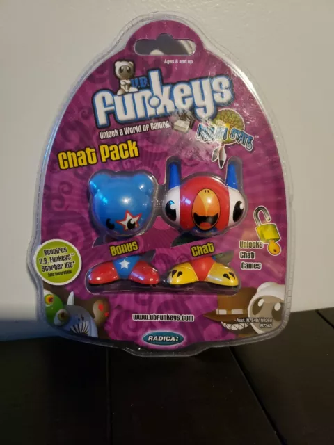 New Sealed UB Funkeys Dream State Chat Pack Bonus Chat Mattel Radica N7345