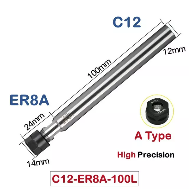 C81012162025mm ER8111620A Straight Shank Extension Collet Chuck for Sale