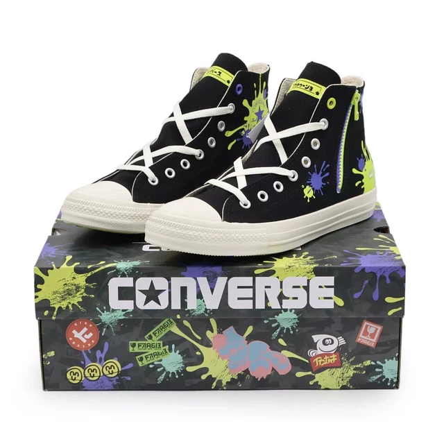 靴 Splatoon Converse All Star Hi Black 23.5 ALL STAR Z HI / Splatoon3 / オールスター Z HI ／ スプラ
