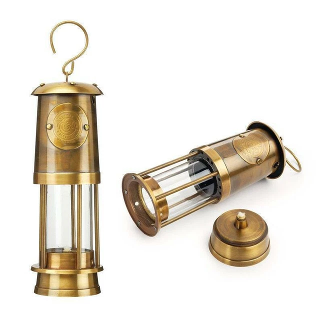 6 INCH NAUTICAL Brass Minor Lamp Ship lantern Light Lantern Home