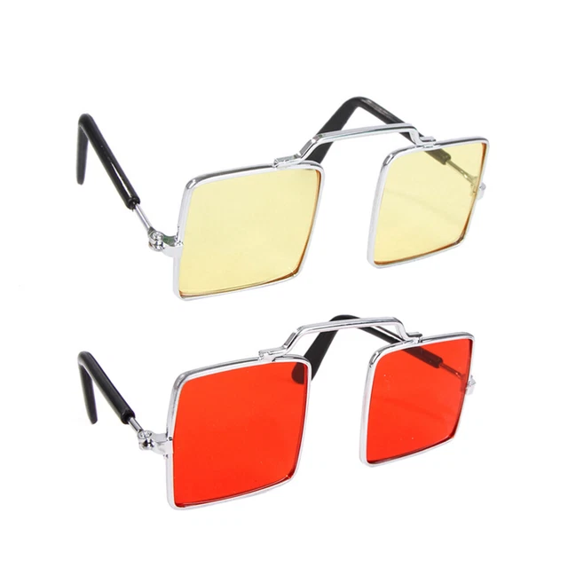 2 pz costumi sposo gatto occhiali da sole scudo solare visiera per cane