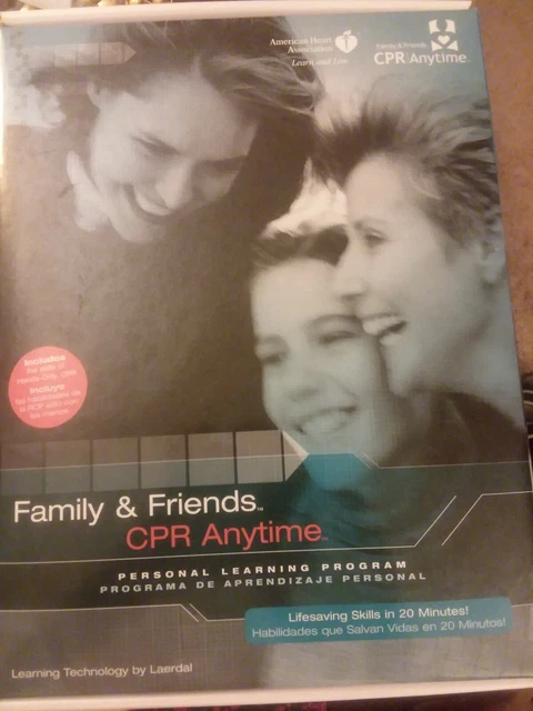Family and Friends CPR Anytime Complete Training Kit With Mini Anne Manikin