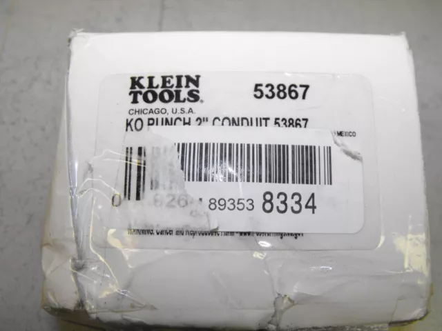Klein Tools 53867 Knock Out Punch 2" Conduit