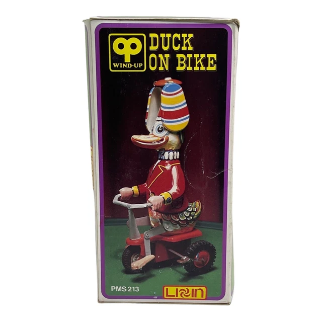 duck on bike toy