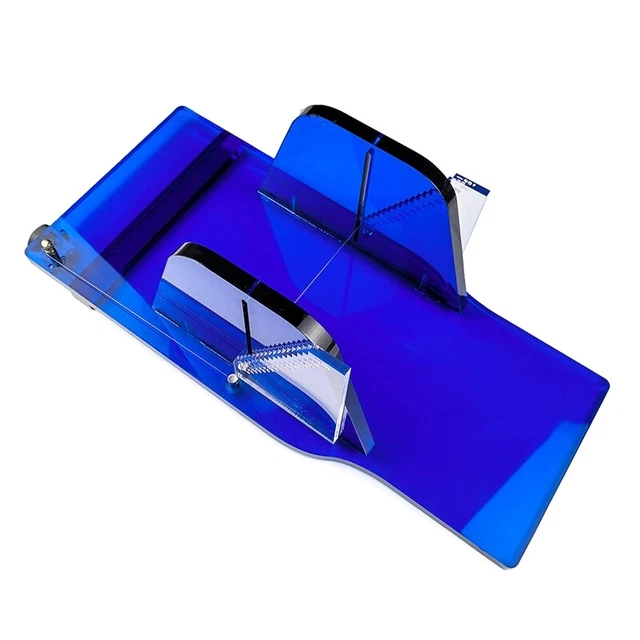 Manual Loaf Soap Cutter Adjustable Acrylic Non Stick Cutting Beveler