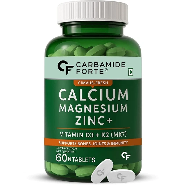 CARBAMIDE FORTE VEG Calcium And Vitamin D3 Tablets Calcium Magnesium ...