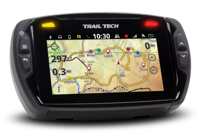 TT Voyager Pro GPS Computer Tachometer Kit Black Display Kawa Mule SX 4x4 17-22