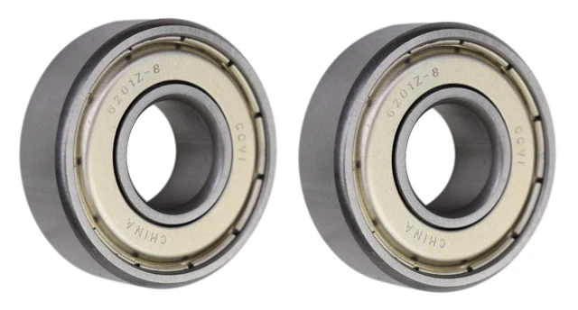 6201 Z Bearings Deep Groove Ball Bearing 6201-ZZ Single Row Double